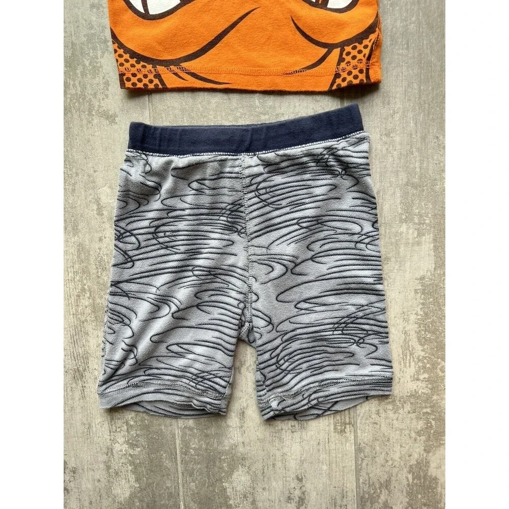 Gap Kids Boys Looney Tunes Taz Tasmanian Devil 2 Piece Pjs Pajamas Set Sleep 6